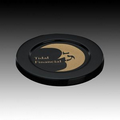 Genuine Black Marble Round Coaster